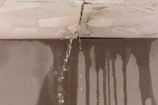Professional Burst Pipe Cleanup technician working in Walnut Creek, NC